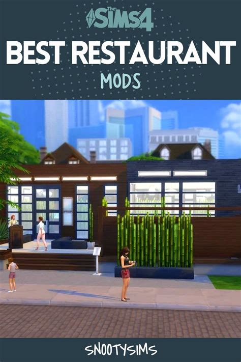 sims 4 dine out mod|The Best Restaurant Mods For The Sims 4 .